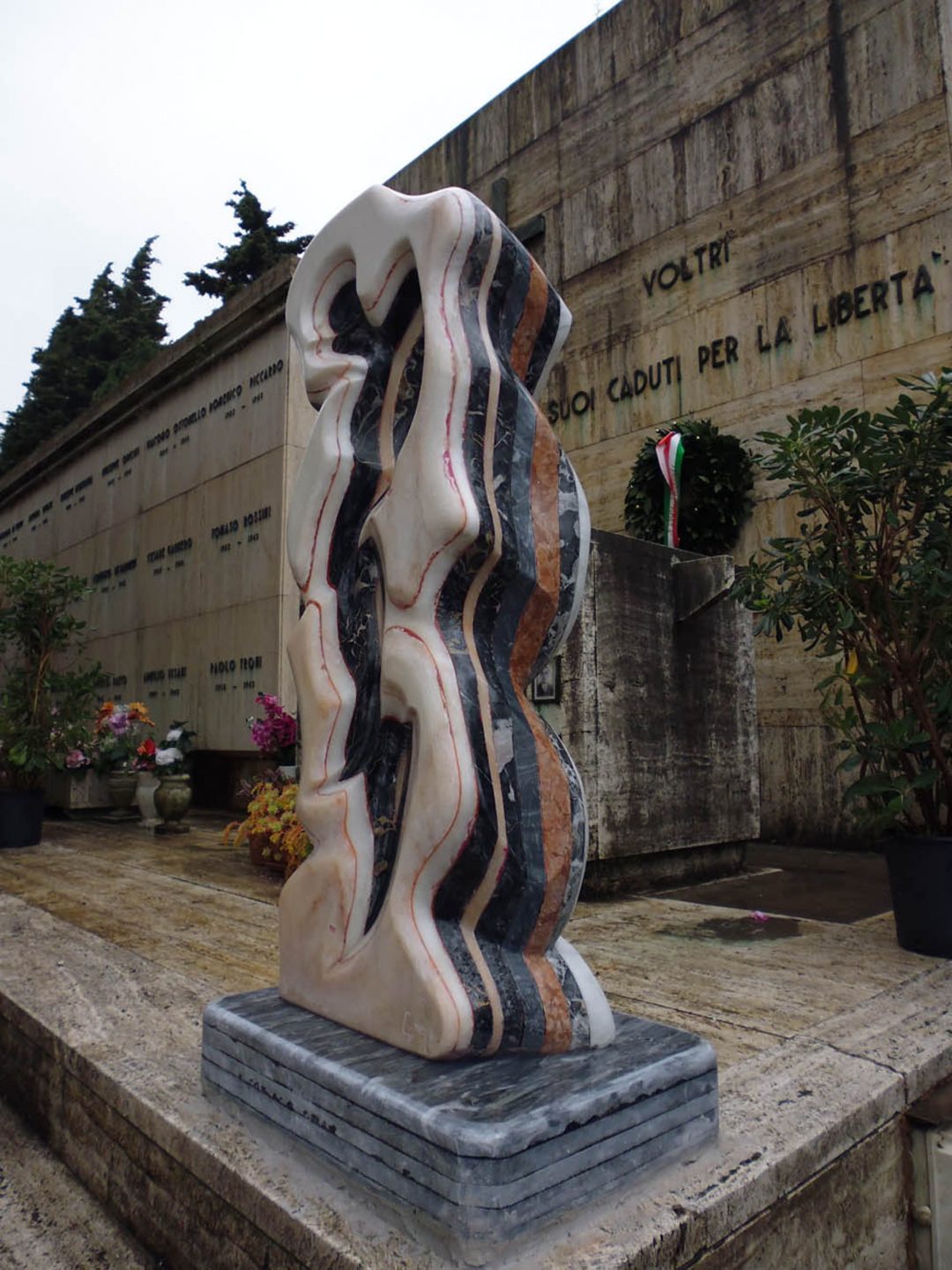 Monumento per il 70° anniversario della Resistenza