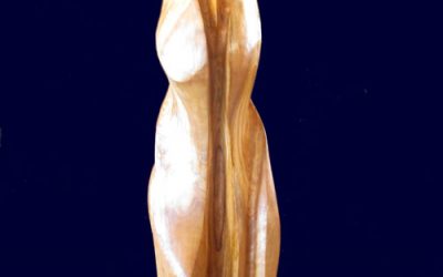 Ancora una scultura in legno di ulivo